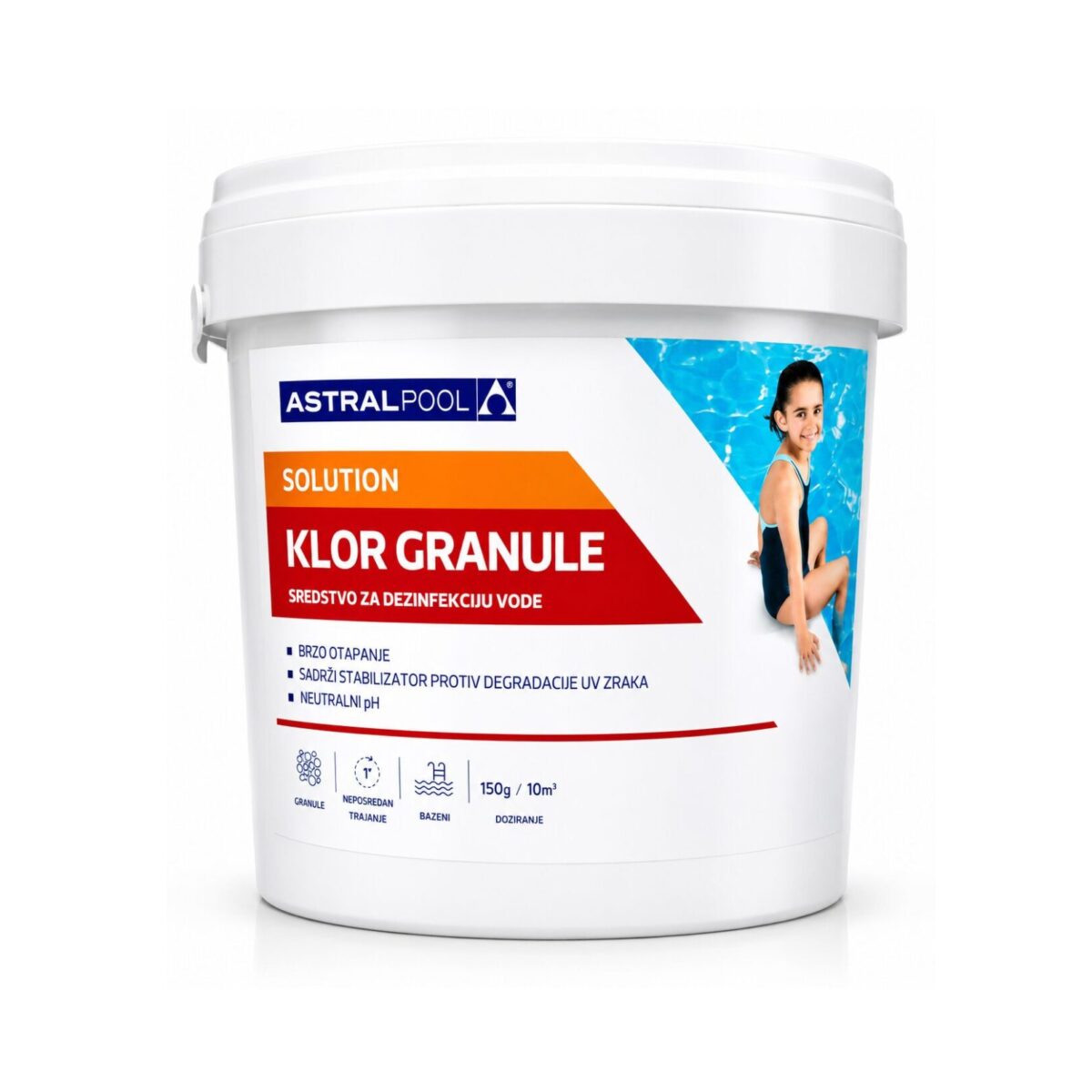 Klor granule 5kg astralpool