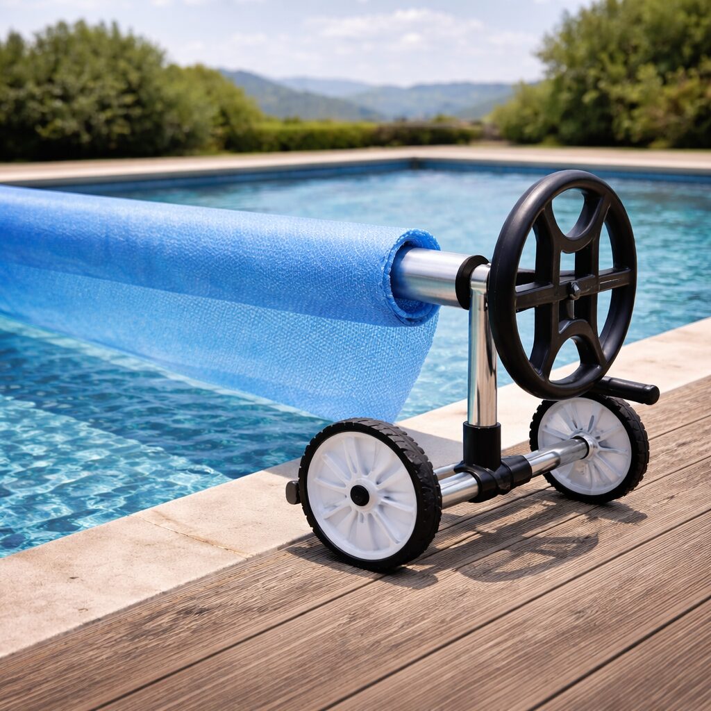 Mobilni uređaj za navijanje solarnog pokrivača - do 5.5m - Gre Economic namatalica