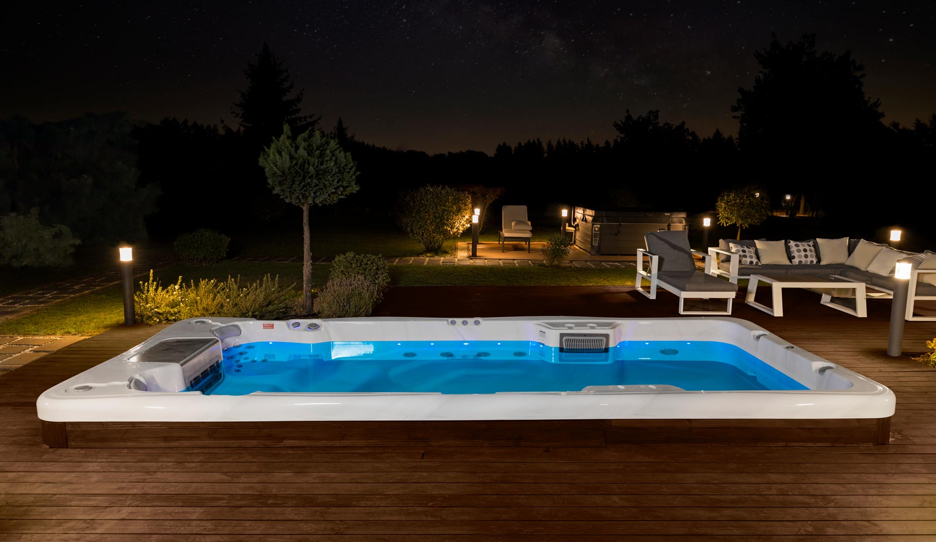 Hidromasažna Spa Kada - SPA Wellis SWIM - Amazonas - Slika 10