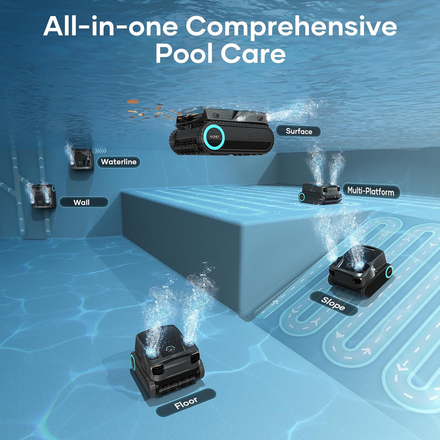 Automatski Robot Čistač Bazena - AIPER Scuba X1 Pro Max - Slika 21